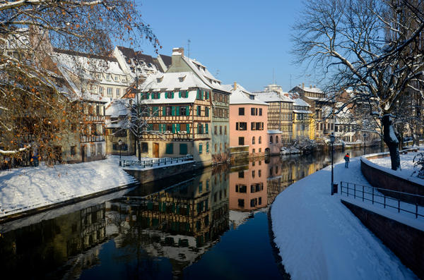 Strasbourg in winter