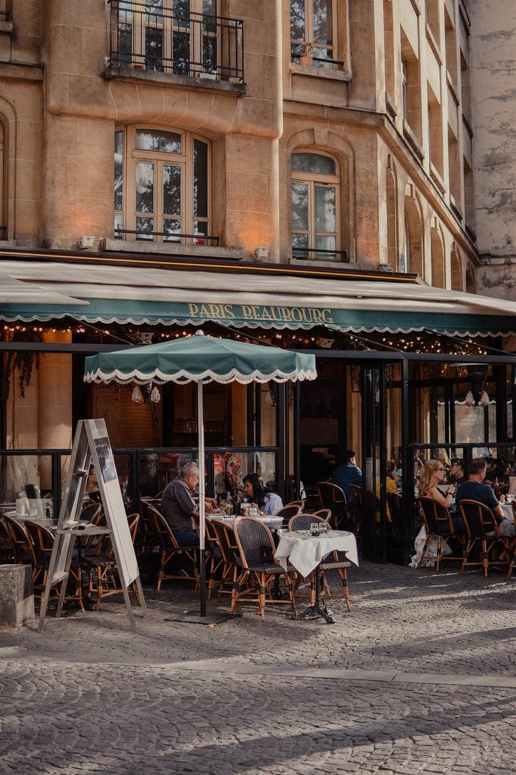 Café Beaubourg in Paris